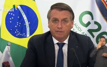Em discurso à cúpula do G20 Bolsonro nega  que exista racismo no Brasil