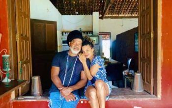 Carlinhos Brown publica fotos com a filha  Clara Buarque