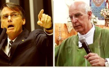 Bolsonaro perde processo contra o padre Julio Lancellotti