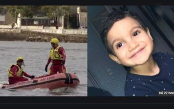 Bombeiros localizam corpo de menino de 4 anos que sumiu no Guarujá é encontrado no mar