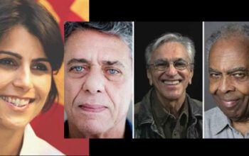 Gilberto Gil declara apoio a Manuela d’Ávila em Porto Alegre (vídeo)