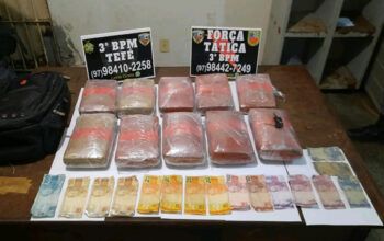 Homem é preso em Tefé com mais de 10 quilos de entorpecentes dentro de casa