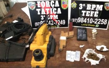 Homem envolvido com o tráfico de drogas é preso em Tefé