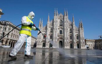 Itália registra 692 mortes e quase 35 mil infecções nas últimas 24 horas