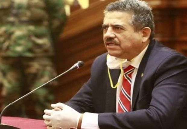 Manuel Merino, presidente interino do Peru anuncia renúncia ao cargo
