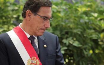 Martín Vizcarra,  presidente do Peru é deposto pelo Congresso