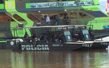 Policiais da Base Arpão apreende munição ilegal em Coari