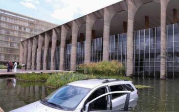 Responsável por carro que invadiu Ministério da Justiça é preso pela Polícia Federal