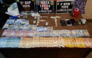 “Operação Bravo II” desbarata grupo de traficantes em Tefé e apreende quase 100kg de cocaína na Colônia Ventura e Abial