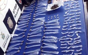 Drogas são apreendias no município de Alvarães em residência no bairro de São Francisco