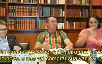 Em novo ataque a Dória, Bolsonaro diz que governo não comprará CoronaVac