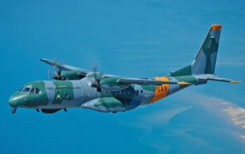 Força Aérea Brasileira recebe 3º avião de busca e salvamento SC-105