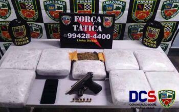 Homem de 44 anos é preso com 12 quilos de maconha skunk no bairro Petrópolis