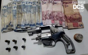 Homem de 46 anos é preso em Novo Airão por porte ilegal de arma