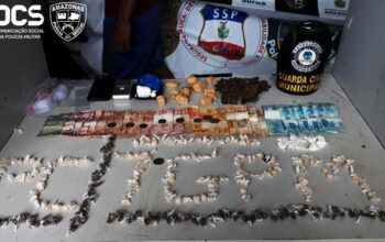 Dupla é presa no município de Juruá  por tráfico de drogas  