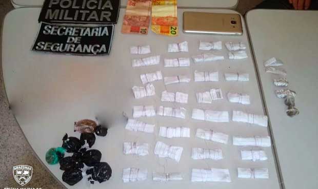 Homem é preso em Benjamin Constant por tráfico de drogas