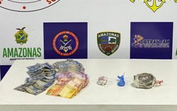 Bando é preso no lago de Coari por envolvimento com o tráfico de drogas