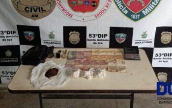 Dois homens são presos em Santo Antônio do Içá por tráfico de drogas
