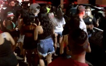 PC-AM e órgãos encerram festa clandestina em Manacapuru