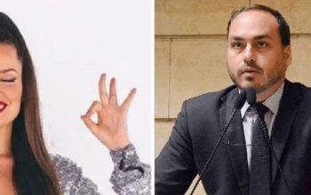 Carlos Bolsonaro critica Juliette na web e a compara com seu assessor