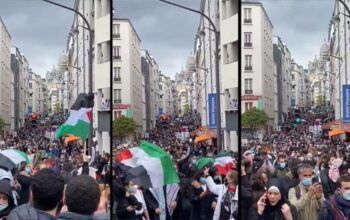 Milhares protestam na Europa contra o genocídio do povo palestino (vídeo)
