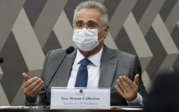 Renan rebate ataques de Bolsonaro e diz que 'pandemia mata pela inação' (vídeo)