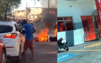 Ataques de criminosos deixam rastro de destruição em Manaus