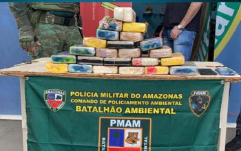 Em Humaitá PM apreende 24 quilos de drogas escondidos em fundo falso de veículo