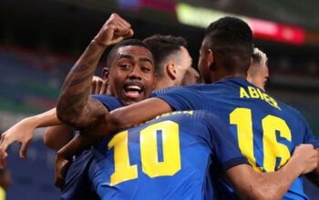 Brasil encara Egito nas quartas de final do futebol masculino; A seleção entra em campo no sábado, às 7h