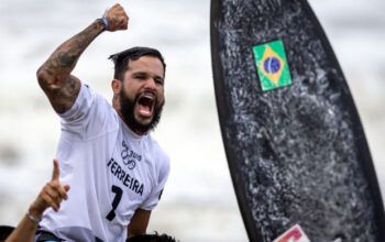 Italo Ferreira conquista 1º ouro do Brasil na Olimpíada de Tóquio