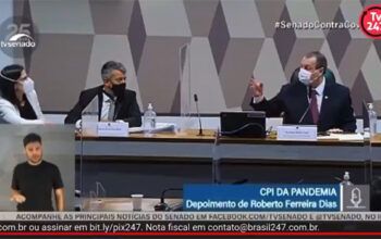 Omar Aziz dá voz de prisão contra Roberto Dias: "ele está mentindo desde de manhã" (vídeo)