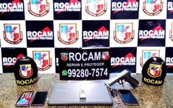 Seis homens são presos pela Rocam por roubo e tráfico de drogas e roubo