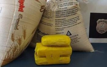 Três kg de cocaína são apreendidos em Coari em saco de farinha