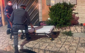 Homem tem a perna quebrada em acerto de contas com o tráfico