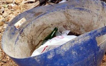 Bebê é achado dentro de tambor de lixo em Marabá