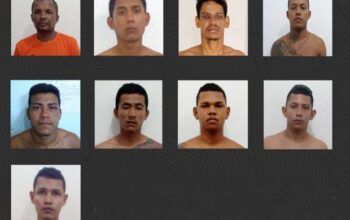 Detentos escapam pelo telhado da Unidade Prisional de Coari depois de serrarem as grades