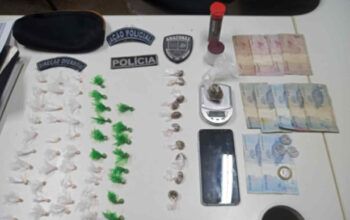 Homem de 28 anos é preso no Iranduba por tráfico d droga