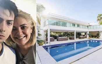 Jair Renan e ex-mulher de Bolsonaro mudam para mansão de R$ 3,2 mi