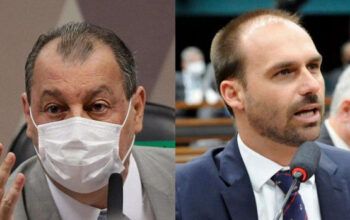 Juiza manda que Eduardo Bolsonaro exclua postagens ligando Omar Aziz à pedofilia