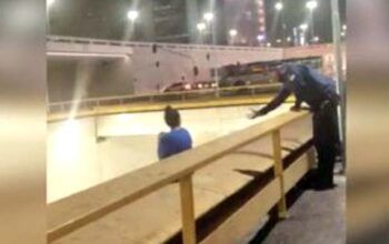 PM impede mulher de cometer suicídio (veja vídeo)