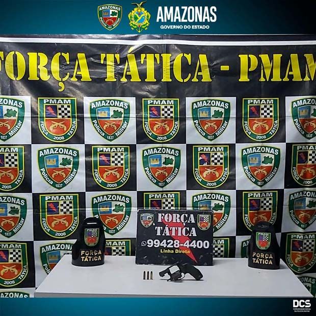 Polícia Militar localiza e apreende arma de fogo utilizada em assaltos na zona sul