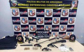 Rocam frustra confronto entre facções e apreende armas e drogas