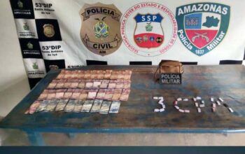 Três homens são presos em Santo Antônio do Içá por furto e tráfico de drogas