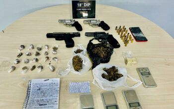 Membro de facção criminosa, “Trem”  é preso com armas, munição e drogas