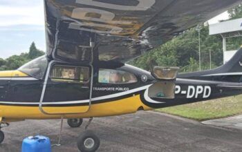 Avião tenta pouso de emergência e acaba por afundar no rio Jutaí em Santa Isabel com vacina para os yanomani