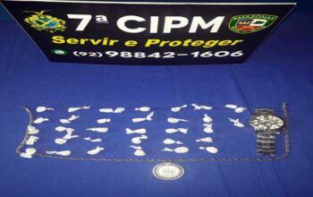 Adolescente é apreendido com drogas em Presidente Figueiredo