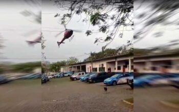 Bandidos sequestram helicóptero e obrigam piloto a ir até o Complexo de Bangu