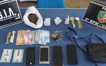 Bando envolvido com o tráfico é preso em Coari