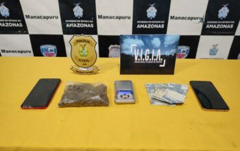 Dupla Alessandro e Luca é presa em Manacapuru por tráfico de droga