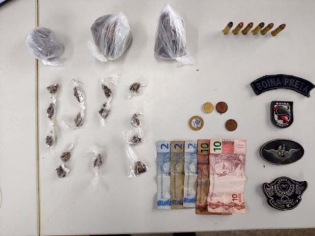 Homem é preso no Iranduba por tráfico de drogas, dinheiro ilícito e munições